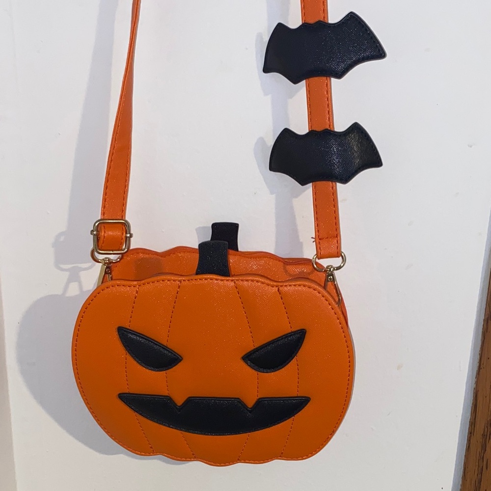 Halloween Pumpkin Crossbody Bag